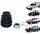 KIT COIFA HOMOCINÉTICO HOMOCINÉTICA (LADO CÂMBIO) UNO PREMIO FIORINO PRÊMIO 89/96 89 90 91 92 93 94 95 96 MODELO ANTIGO ENCAIXADO COM ROLAMENTO 80982 - Imagem 1