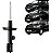 AMORTECEDOR DIANTEIRO ONIX PRISMA SONIC SPIN 12/22 12 13 14 15 16 17 18 19 20 21 22 1.0/1.4 LADO ESQUERDO (MOTORISTA) 25352 - Imagem 1
