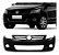 PARACHOQUE PARA-CHOQUE DIANTEIRO GOL VOYAGE SAVEIRO G5 08 09 10 11 12 13 14 PRETO LISO 6440 - Imagem 1