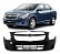 PARACHOQUE PARA-CHOQUE DIANTEIRO COBALT 12 13 14 15 16 17 18 PRETO LISO C/F REFLETOR 1660 - Imagem 1