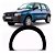 MOLDURA PARALAMA UNO WAY 06 07 08 09 10 11 12 13 PRETO LADO ESQUERDO (MOTORISTA) 3244 - Imagem 1
