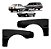PARALAMA UNO ELBA FIORINO PRÊMIO 84/04 84 85 86 87 88 89 90 91 92 93 94 95 96 97 98 99 00 01 02 03 04 LADO ESQUERDO (MOTORISTA)  4461 UNID. - Imagem 1