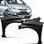 PARALAMA FIT 03/08 03 04 05 06 07 08 CZA LADO ESQUERDO (MOTORISTA) 18817 UNID. - Imagem 1