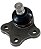 PIVO SUSPENSÃO KA 08/13 FIESTA 03/14 ECOSPORT 4X2/4X4 03/12 03 04 05 06 07 08 09 10 11 12 13 22021 UNID. - Imagem 2