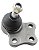 PIVO SUSPENSÃO MONZA 82/96 TUBARÃO ASTRA 95/96 VECTRA 93/96 ALIBRA 82 83 84 85 86 87 88 89 90 91 92 93 94 95 96 32009 UNID. - Imagem 2