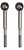 TERMINAL DIREÇÃO INTERNO CURTO BLAZER S10 95/11 95 96 97 98 99 00 01 02 03 04 05 06 07 08 09 10 11 PINO 12,8MM COMPRIMENTO 115,50MM 31044 UNID. - Imagem 4