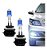 KIT LÂMPADA H27 SUPER BRANCA 12V 55W - Imagem 1