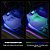 KIT LÂMPADAS LED INTERNO AUTOMOTIVO CARRO Led Interno Rgb Automotivo Tuning Neon 7 Cores Com Controle - Imagem 4