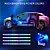 KIT LÂMPADAS LED INTERNO AUTOMOTIVO CARRO Led Interno Rgb Automotivo Tuning Neon 7 Cores Com Controle - Imagem 5