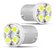 KIT LÂMPADAS LED Par Lâmpada Led 1 Polo Trava Reta Ba9s 69 4 Leds 0,5w 12v - Imagem 1