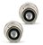 KIT LÂMPADAS LED Par Lâmpada Led 1 Polo Trava Reta Ba9s 69 4 Leds 0,5w 12v - Imagem 2