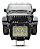 Farol Milha Auxiliar Retangular Estendido 6 Leds 18w Jeep Off Road - Imagem 1