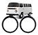 ARO FAROL FUSCA 76/96 77 78 79 80 81 82 83 84 85 86 87 88 89 90 91 92 93 94 95 96 KOMBI CLIPPER 76/14 PRETO D/E 157132 - Imagem 1