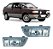 FAROL AUXILIAR MILHA GOL PARATI SAVEIRO VOYAGE 87/95 87 88 89 90 91 92 93 94 95 LADO ESQUERDO (MOTORISTA) FL720E - Imagem 1