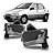 FAROL AUXILIAR PALIO SIENA STRADA 96/00 96 97 98 99 00 LADO ESQUERDO (MOTORISTA) 14143301 UNID. - Imagem 1