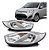 FAROL FIESTA 11/14 11 12 13 14 CROMADO LADO ESQUERDO (MOTORISTA) 14143031 - Imagem 1