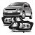 FAROL FOX CROSS SPACE 10/14 10 11 12 13 14 FOCO SIMPLES LADO ESQUERDO (MOTORISTA) 6160039 - Imagem 1