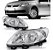 FAROL GOL VOYAGE SAVEIRO G5 08/15 08 09 10 11 12 13 14 15 DUPLO CROMO LADO DIREITO (PASSAGEIRO) 1414528 - Imagem 1