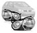 FAROL POLO 03/06 03 04 05 06 CROMADO LADO ESQUERDO (MOTORISTA)* 222081 - Imagem 1