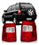 LANTERNA TRASEIRA ECOSPORT 03/07 03 04 05 06 07 BICOLOR LADO DIREITO (PASSAGEIRO)* 222129 - Imagem 1