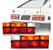LANTERNA TRASEIRA GOL 87/94 87 88 89 90 91 92 93 94 95 QUADRADO AMBAR LADO DIREITO (PASSAGEIRO) 104212/6161038 - Imagem 1