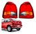 LANTERNA TRASEIRA GOL 95/01 95 96 97 98 99 00 01 BOLA ARTEB/CIBIE TRICOLOR LADO ESQUERDO (MOTORISTA) 103122 - Imagem 1