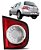 LANTERNA TRASEIRA GOLF 08/15 08 09 10 11 12 13 14 15 TAMPA BICOLOR CRISTAL LADO ESQUERDO (MOTORISTA) 14141346 - Imagem 1