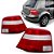 LANTERNA TRASEIRA GOLF 99/06 99 00 01 02 03 04 05 06 BICOLOR LADO ESQUERDO (MOTORISTA) 1111116 - Imagem 1