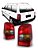 LANTERNA TRASEIRA PARATI 95/99 BOLA 96 97 98 99 00 TRICOLOR LADO DIREITO (PASSAGEIRO) HT96204 - Imagem 1