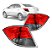 LANTERNA TRASEIRA PRISMA 13/21 13 14 15 16 17 18 19 20 21 FUME LADO ESQUERDO (MOTORISTA) 14143357 - Imagem 1