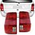 LANTERNA TRASEIRA QUANTUM 98/06 98 99 00 01 02 03 04 05 06 LADO ESQUERDO (MOTORISTA) 45487 - Imagem 1