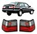 LANTERNA TRASEIRA SANTANA 91/98 91 92 93 94 95 96 97 98 CANTO FUME LADO ESQUERDO (MOTORISTA) 460137 - Imagem 1
