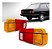 LANTERNA TRASEIRA VOYAGE 82/90 82 83 84 85 86 87 88 89 90 QUADRADO 82 83 84 85 86 87 88 89 90 TRICOLOR LADO DIREITO (PASSAGEIRO) 105612 - Imagem 1