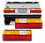 LANTERNA TRASEIRA VOYAGE 91/95 91 92 93 94 95 QUADRADO TRICOLOR LADO ESQUERDO (MOTORISTA) 105912 - Imagem 1
