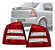 LANTERNA TRASEIRA ASTRA HATCH 03/12 03 04 05 06 07 08 09 10 11 12 BICOLOR LADO ESQUERDO (MOTORISTA) 1414303 UNID. - Imagem 1