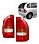 LANTERNA TRASEIRA CORSA 4P PICK-UP 94/99 94 95 96 97 98 99 TRICOLOR LADO DIREITO (PASSAGEIRO) CF311640 UNID. - Imagem 1