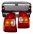 LANTERNA TRASEIRA STRADA 96/99 96 97 98 99 00 TRICOLOR LADO ESQUERDO (MOTORISTA) 252712 UNID. - Imagem 1