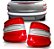 LENTE LANTERNA TRASEIRA BRAVA 97/04 97 98 99 00 01 02 03 04 RUBI LADO DIREITO (PASSAGEIRO) 253822 UNID. - Imagem 1