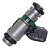 BICO INJETOR COMBUSTIVEL PALIO SIENA STRADA 1.8 04/12 G3/G4/G5 1.8R DOBLO IDEA 04/11 1.8 04 05 06 07 08 09 10 11 12 IWP168/02205168 FLEX - Imagem 1
