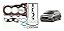 KIT JUNTA CABEÇOTE TAMPA VALVULA COLETOR ADMISSÃO CARTER RETENTOR HYUNDAI HB20 HB20S HB20X KIA PICANTO 1.0 15/19 15 16 17 18 19 20 21 22 1512186PK - Imagem 1