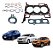 KIT JUNTA CABEÇOTE TAMPA VALVULA COLETOR ADMISSÃO CARTER RETENTOR RENAULT SANDERO 16/23 LOGAN 16/23 KWID 16/23 1.0 12V 3 CILINDROS 16 17 18 19 20 21 22 23 15128601PK - Imagem 1