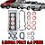 KIT JUNTA CABEÇOTE TAMPA VALVULA COLETOR ADMISSÃO CARTER RETENTOR DOBLO 09/10 1.4 8V IDEA 05/10 1.4 8V PALIO/SIENA/STRADA 04/12 1.4 8V PUNTO 07/10 1.4 04 05 06 07 08 09 10 11 12 (JTA. CABECOTE PADRÃO) 79198 - Imagem 1