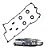 KIT JUNTA CABEÇOTE TAMPA VALVULA COLETOR ADMISSÃO CARTER RETENTOR HYUNDAI ELANTRA 00/03 I30 09/13 TUCSON 05/16 2.0 16V GASOLINA KIA CERATO SPORTAGE 05/16 2.0 16V 00 01 02 03 04 05 06 07 08 09 10 11 12 13 14 15 16 "SABÓ" 75772/15171772BN - Imagem 1