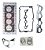 KIT JUNTA CABEÇOTE TAMPA VALVULA COLETOR ADMISSÃO CARTER RETENTOR GOL/PARATI 1.0 16V BOLA G2/G3 BOLA POLO CLASSIC 96/01 1.0 16V 96 97 98 99 00 01 02 03 04 05 06 (JTA. CABECOTE PADRÃO) 79250 - Imagem 1