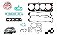 KIT JUNTA CABEÇOTE TAMPA VALVULA COLETOR ADMISSÃO CARTER RETENTOR ASTRA 99/12 2.0 16V 99 00 01 02 03 04 05 06 07 08 09 10 11 12 GASOLINA (JTA. CABECOTE PADRÃO) 79101 - Imagem 1