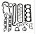 KIT JUNTA CABEÇOTE TAMPA VALVULA COLETOR ADMISSÃO CARTER RETENTOR FIESTA/COURIER 96/99 1.3 8V ENDURA KA 96/99 1.3 8V 96 97 98 99 ENDURA (JTA. CABECOTE PADRÃO) 131229PK - Imagem 1