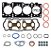 KIT JUNTA CABEÇOTE TAMPA VALVULA COLETOR ADMISSÃO CARTER RETENTOR DOBLO 09/10 1.4 8V IDEA 05/10 1.4 8V PALIO/SIENA/STRADA 04/12 1.4 8V PUNTO 07/10 1.4 04 05 06 07 08 09 10 11 12 (JTA. CABECOTE AÇO) 79324 - Imagem 1
