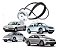 KIT ESTICADOR CORREIA DENTADA DENTADA GOLF 1.6/2.0 99/06 A3 98/01 1.6 IBIZA 99/02 1.6 BORA 00/14 2.0 JETTA 2.0 8V 11/16 NEW BEETLE 98/11 2.0 99 00 01 02 03 04 05 06 07 08 09 10 11 12 13 14 15 16 06A109479F + CT908 - Imagem 1