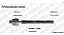 BARRA BRAÇO AXIAL CLIO 99/23 KANGOO 98/07 SYMBOL 09/13 98 99 00 01 02 03 04 05 06 07 08 09 10 11 12 13 14 15 16 17 18 19 20 21 22 23 AMD32886/680115 MACHO - Imagem 1