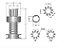 IMPULSOR PARTIDA GOL 1.6/1.8/2.0 84/94 84 85 86 87 88 89 90 91 92 93 94 BENDIX ZEN0068 - Imagem 2
